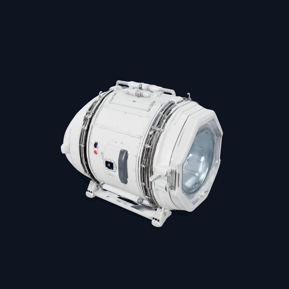 Futuristic Tunnel Apparatus Model Pack